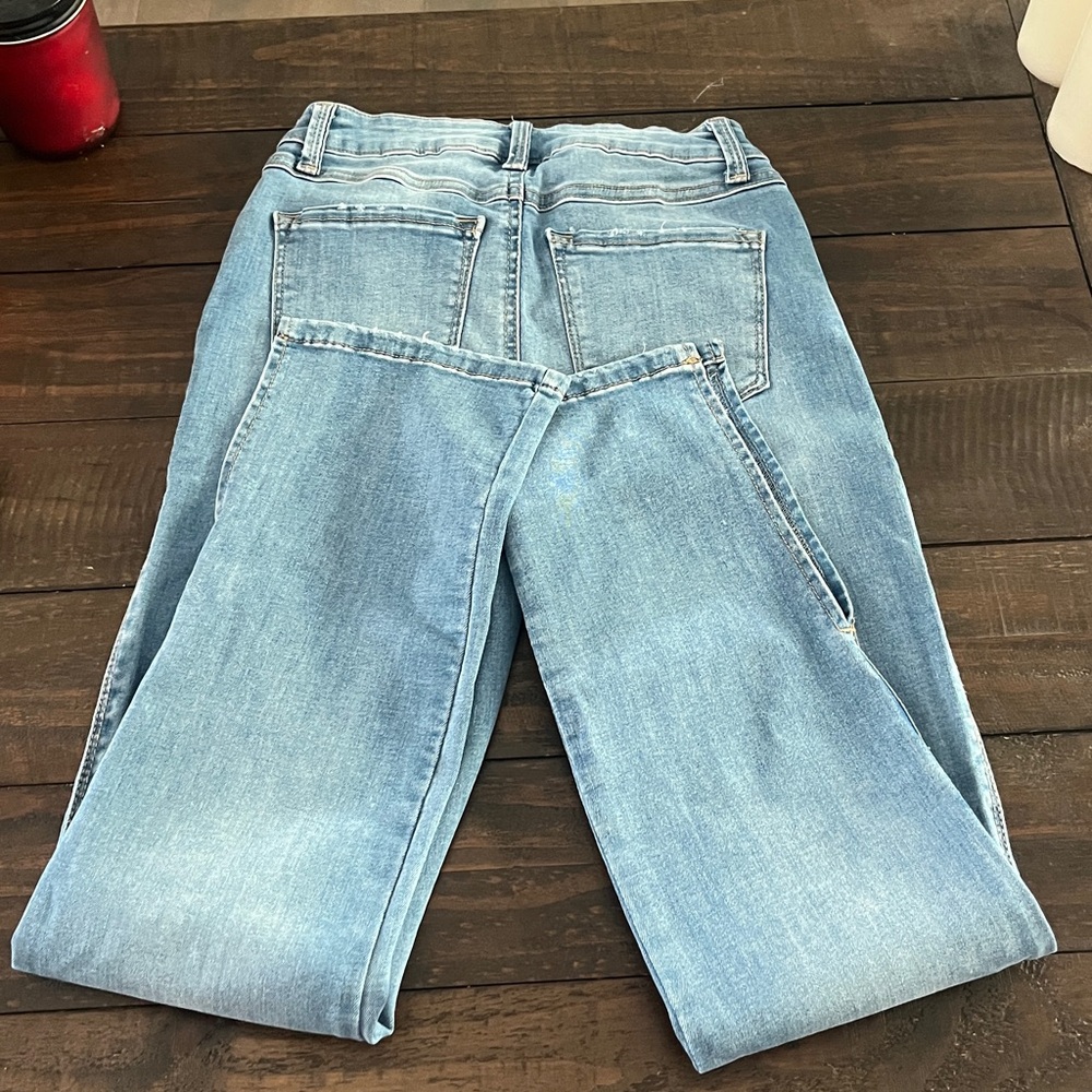 Sincerly Jules Straight leg split leg jeans - Picture 5 of 9